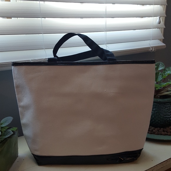 Poochy! Poochy! Canvas Tote with Vinyl Accents - Picture 2 of 5